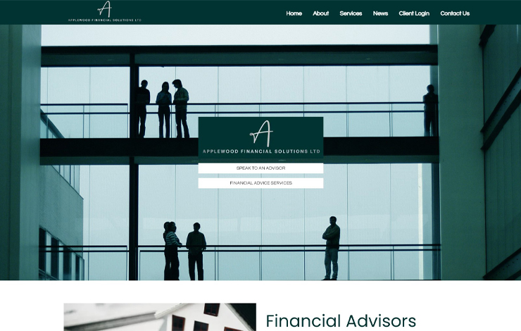 Website Design for Expert Financial Advisors in High Wycombe | Applewood Financial Solutions Ltd