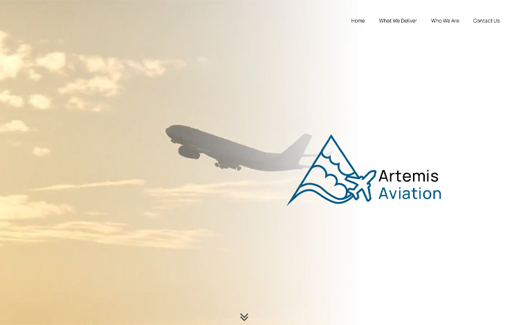 Website Design for Aviation Consultancy | Artemis Aviation Ltd