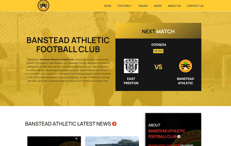 Banstead Athletic Football Club - Community Spirit in Surrey