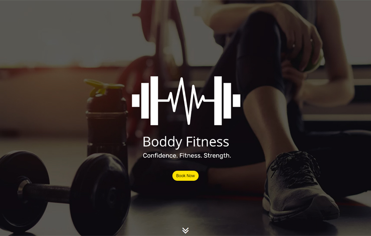 Website Design for Online gym coach | Boddy Fitness