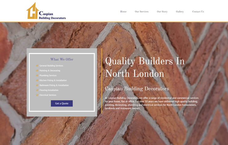 Builders in North London | Caspian Building Decorators