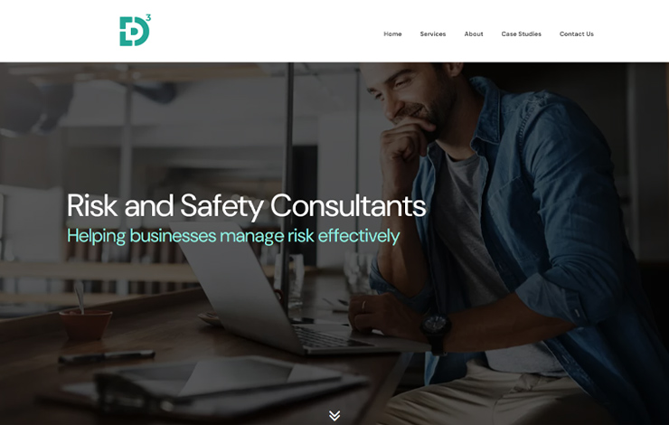 Website Design for Risk Consultants | D3 Risk Resilience Compliance Limited