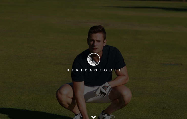 Website Design for Vintage Golf Clothing | Heritage Golf