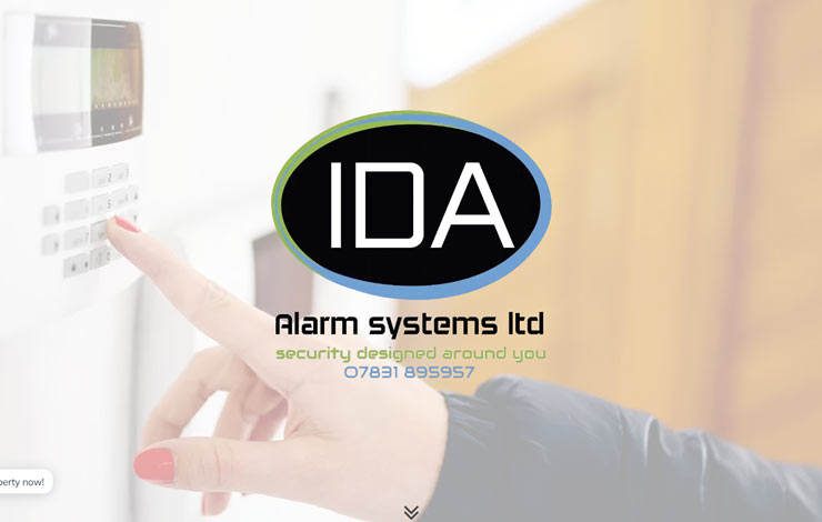 Website Design for Security in Lancaster | IDA Alarm Systems