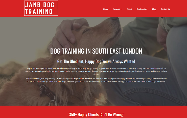 Dog Training in South East London | JanB Dog Training