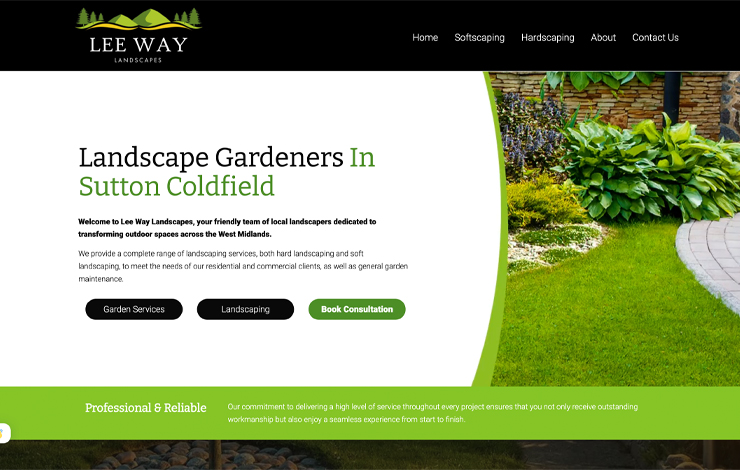 Expert Landscape Gardening in Sutton Coldfield | Lee Way Landscapes