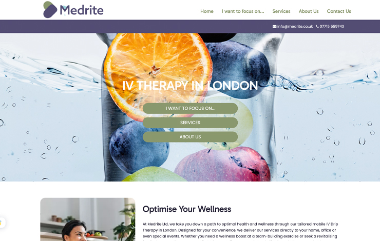 Medrite Ltd - IV Therapy in London for Optimal Wellness