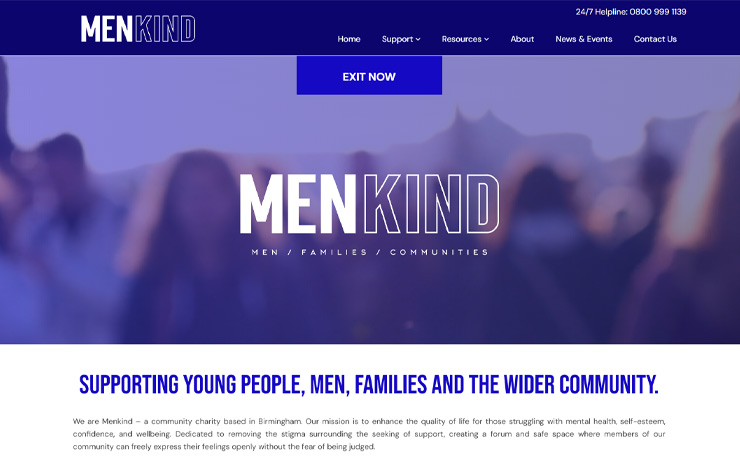 Birmingham Community Charity | Menkind