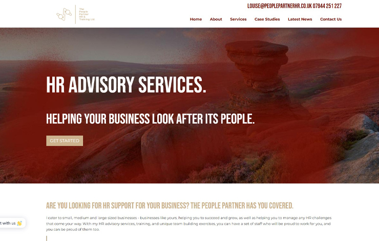 Website Design for HR Advisory Services for Your Business | The People Partner