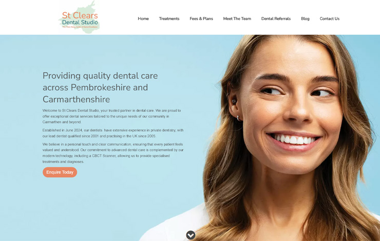 Dentist in St Clears | St Clears Dental Studio