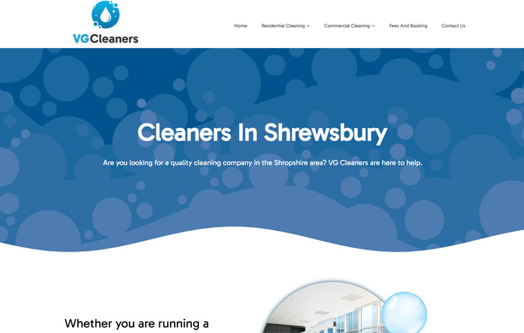 Cleaning Services in Shrewsbury | VG Cleaners